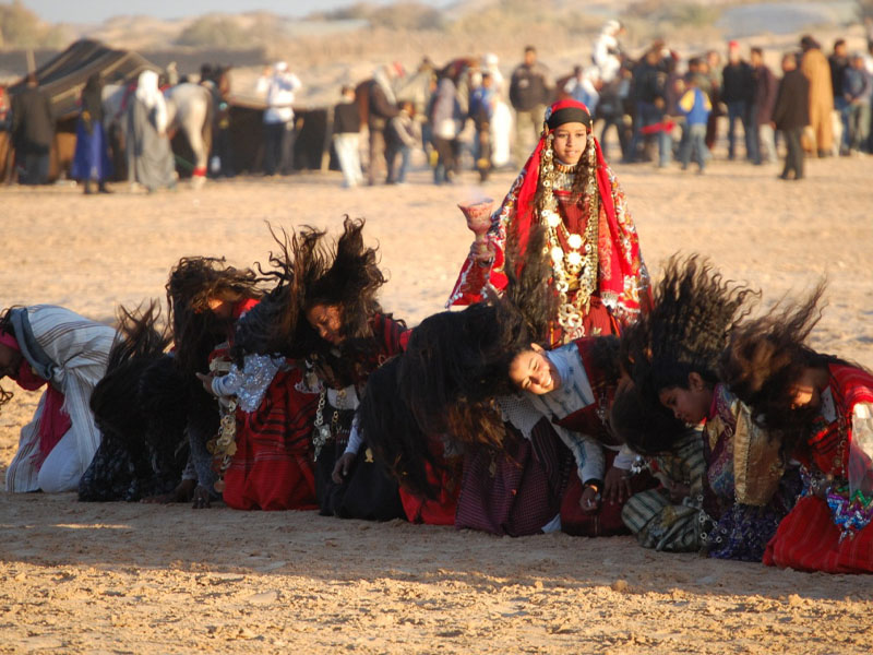 مميزات الرقص البدوي  في المهرجانات الشعبية بالجنوب التونسي