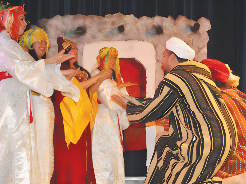 Moroccan identity as reflected in folk songs and dances