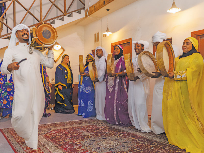 Founding  a Bahraini folk group