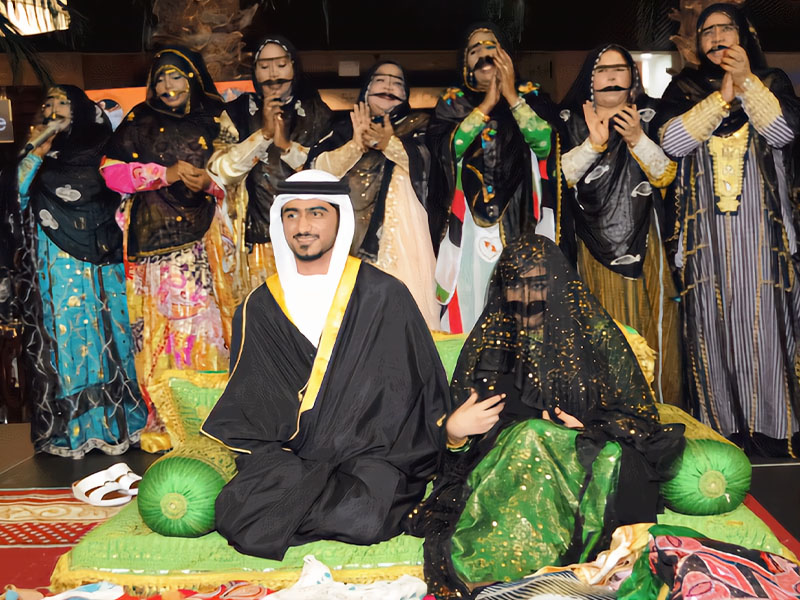 عادات الزواج وتقاليده في الماضي «دولة الإمارات العربية المتحدة»  الجزء الثالث: عادات حفل الزواج في الماضي