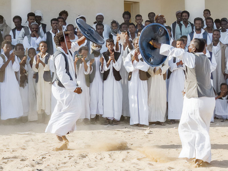 رقصة «الهوسيت» عند قبائل «البشارية»  وتأثرها بالبيئة فى حلايب وشلاتين